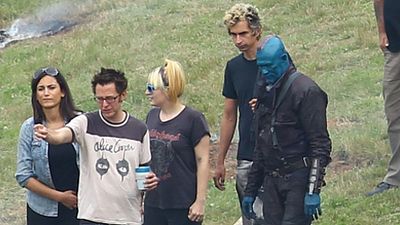image de la news Un Michael Rooker servi bleu sur le plateau des "Gardiens de la Galaxie" ! [PHOTOS]