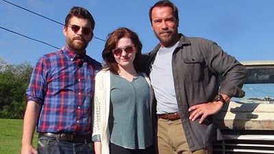 image de la news "Maggie" : 1er jour de tournage (champêtre) pour Arnold Schwarzenegger [PHOTO]