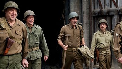 image de la news George Clooney et Jean Dujardin chasseurs de trésors dans la bande-annonce de "The Monuments Men" [VIDEO]