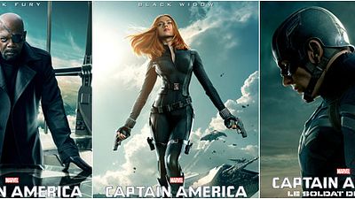 image de la news "Captain America 2": les affiches de Chris Evans, Scarlett Johansson et Samuel L. Jackson dévoilées !