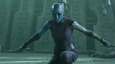 image de la news Les Gardiens de la Galaxie : Karen Gillan évoque une bagarre intense entre Gamora et Nebula
