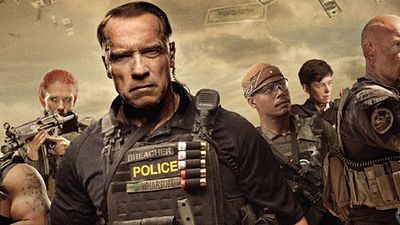 image de la news Affiche de Sabotage : Schwarzenegger en mode Bad Ass