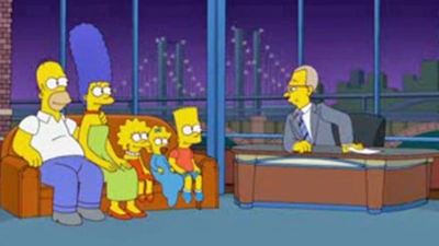 Les Simpson disent au-revoir à David Letterman