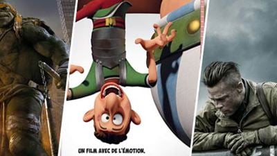 Astérix - Le domaine des Dieux, Ninja Turtles, Fury : Le plein d'affiches ciné ! 