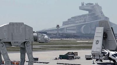 image de la news Star Wars : des Storm Troopers et des "vrais" vaisseaux aperçus à Francfort