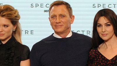 James Bond : Daniel Craig, Léa Seydoux et Monica Bellucci posent pour Spectre
