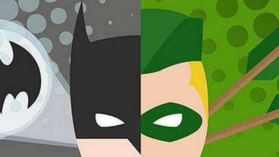 image de la news Infographie : les 12 points communs entre Arrow et Batman