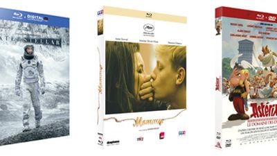 Interstellar, Mommy, Astérix - Le Domaine des dieux... Les 10 Blu-rays / DVD à se procurer d'urgence en mars