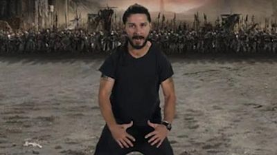 image de la news Shia LaBeouf motive les troupes dans Le Seigneur des Anneaux