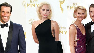 image de la news Emmy Awards 2015 : Jon Hamm, Lady Gaga, Claire Danes, toutes les stars sur le tapis rouge