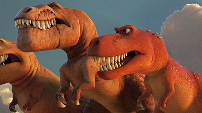 image de la news Le Voyage d'Arlo : Arlo face aux T-Rex sur une nouvelle affiche