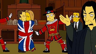 image de la news Quand Les Simpson rendaient hommage à David Bowie et à Alan Rickman