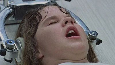 image de la news The Exorcist : une affiche en référence au film de Friedkin