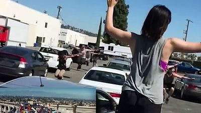 image de la news La La Land : une répétition de la scène d’introduction en vidéo 