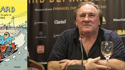 image de la news "Gérard" croqué en BD par Mathieu Sapin : "Depardieu donne tout !"