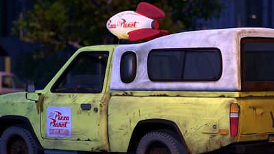 image de la news Pixar : toutes les apparitions du camion Pizza Planet dans les films depuis Toy Story