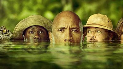 image de la news Jumanji : dans les coulisses du jeu avec Dwayne Johnson et Kevin Hart 