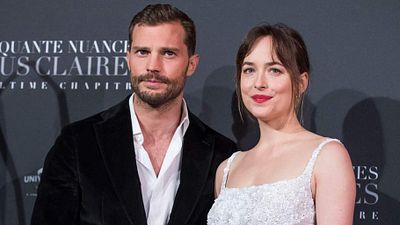 image de la news 50 Nuances plus claires : Jamie Dornan et Dakota Johnson ont réchauffé Paris lors de l'avant-première mondiale