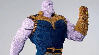 image de la news Comic Con 2018 : une statue Lego grandeur nature de Thanos attendue