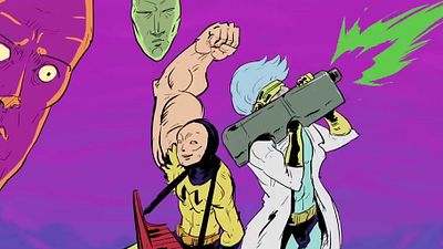 image de la news Rick et Morty transformés en super-héros dans le teaser de la saison 4