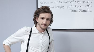 image de la news Baptiste Lecaplain - Pitch : "J'avais envie de m'offrir enfin un joli rôle comique" [INTERVIEW]