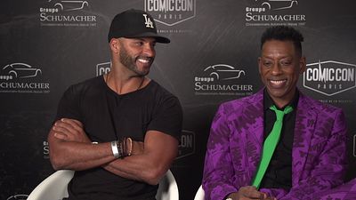 image de la news "Tourner American Gods, c'est comme tourner 8 films", pour Ricky Whittle et Orlando Jones