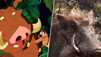 image de la news Le Roi Lion : Simba, Pumbaa, Scar... Comparaison des personnages animés et live
