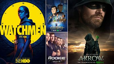 image de la news Les affiches séries de la semaine : Watchmen, Arrow et Star Wars Resistance