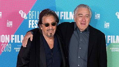 image de la news Robert De Niro et Al Pacino au micro pour The Irishman