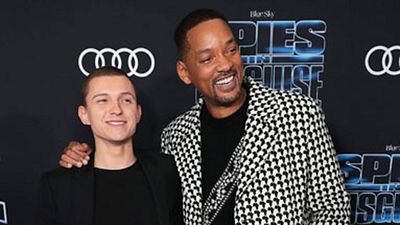 image de la news Les Incognitos : Will Smith et Tom Holland espions de haut vol à l'avant-première mondiale