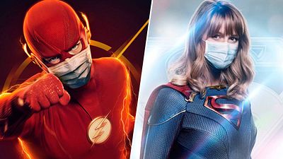 image de la news Coronavirus : Flash et Supergirl mettent des masques sur leurs affiches