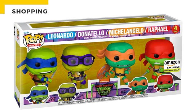 image de la news Tortues Ninja : découvrez (et commandez) les figurines Pop des héros de Ninja Turtles !