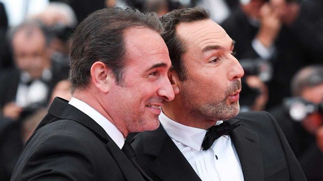image de la news "On n'a jamais pu faire cette interview" : 12 ans après, ce fou rire entre Gilles Lellouche et Jean Dujardin est toujours aussi mythique