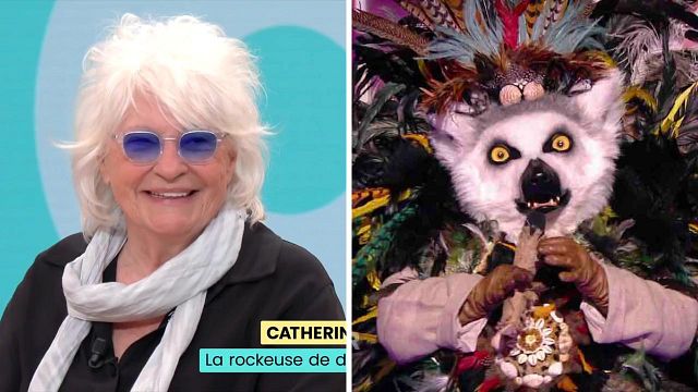 image de la news Pourquoi Catherine Lara (Mask Singer) a-t-elle dû suivre "une thérapie" pour se glisser sous le costume du lémurien ?
