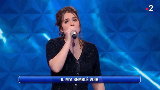 image de la news Laëtitia (N’oubliez pas les paroles) interrompue par un énorme bruit sur le plateau : que s'est-il passé ?