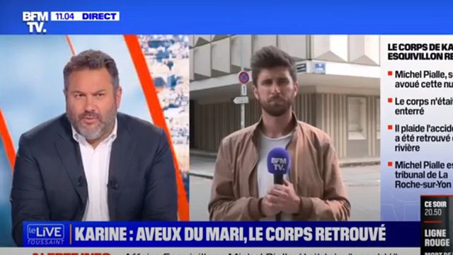 image de la news BFMTV : une blague de très mauvais goût diffusée en direct sur l'affaire Karine Esquivillon