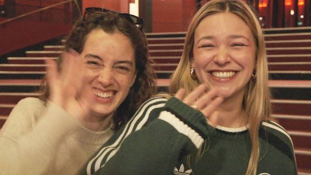 image de la news César 2026 : on a passé l'après-midi à l'Olympia avec deux nouvelles étoiles du cinéma français, Manon Clavel et Anja Verderosa !