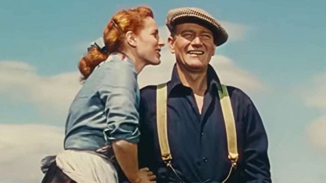 image de la news C'est l'un des plus grands mystères du cinéma : que murmure Maureen O'Hara aux oreilles de John Wayne à la fin de L'Homme tranquille ?