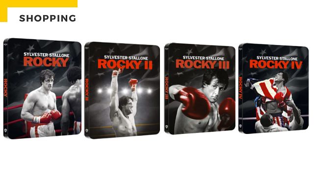 image de la news Rocky : les 4 premiers films pour la première fois en 4K Steelbook !