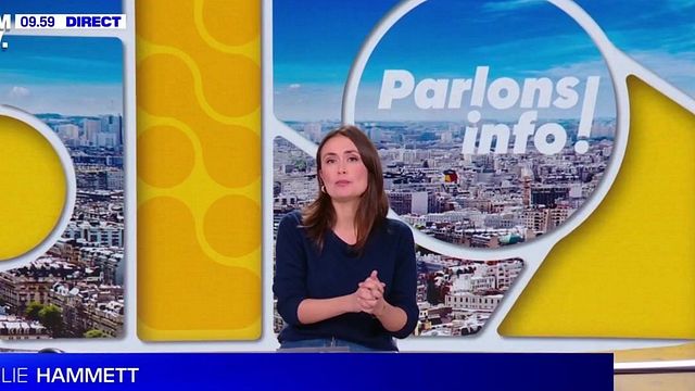 image de la news "C'est presque drôle", imprévu de dernière minute sur BFMTV : Julie Hammett a dû composer pour sa nouvelle émission…