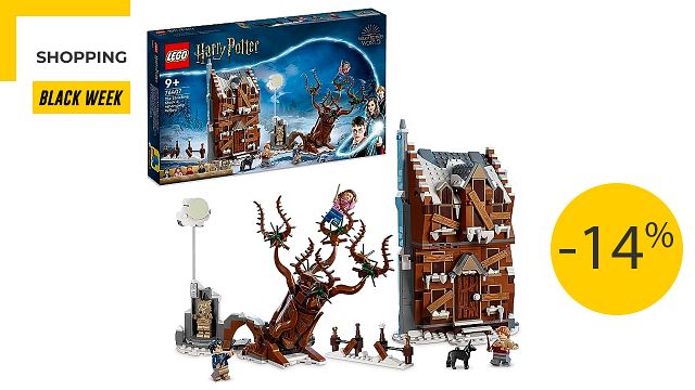 image de la news Black Week : -14% sur La Cabane Hurlante et le Saule Cogneur d'Harry Potter en LEGO, profitez-en !