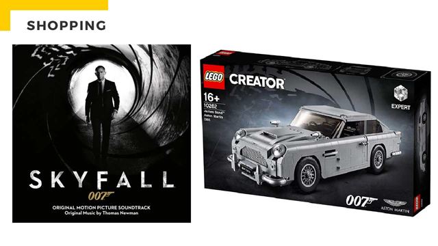 James Bond : un tout nouveau vinyle et l’Aston Martin DB5 en LEGO pour les 10 ans de Skyfall !