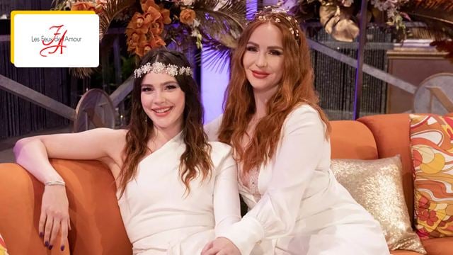 Mariah et Tessa mariées dans Les Feux de l'amour sur TF1 : "Cette union a été soutenue d’une manière incroyable", se félicitent les actrices