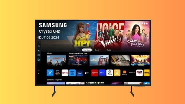 image de la news TV Samsung LED : cette smart TV voit les choses en grand à moins de 700 euros