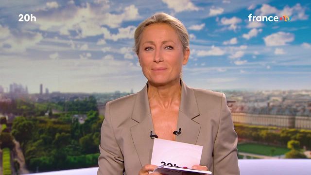 image de la news JT de 20h : Anne-Sophie Lapix adresse un message aux téléspectateurs de France 2 avant son départ