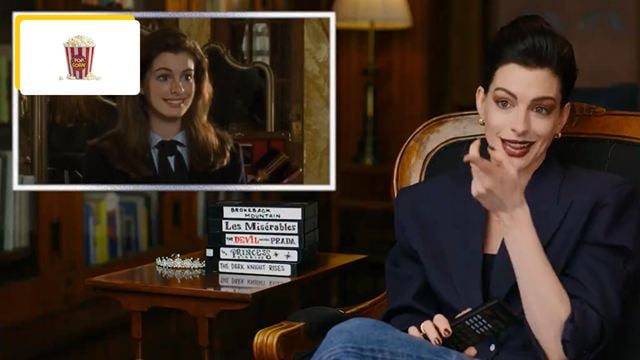 "C'est le film qui a changé ma vie" : l'émotion de Anne Hathaway en revoyant son premier rôle à 17 ans