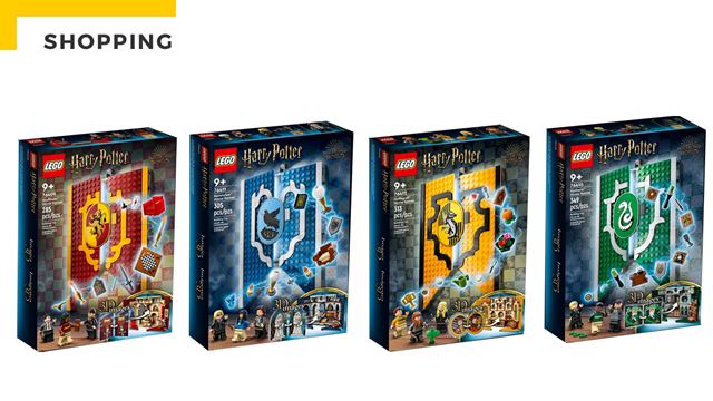 LEGO Harry Potter : choisissez votre maison et construisez son blason avec ces quatre boîtes !