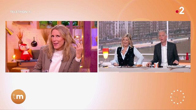 image de la news Dérapage dans Télématin, Agathe Lecaron lance une pique à Thomas Sotto