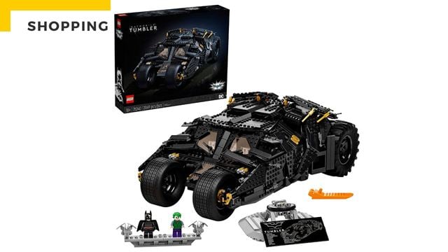 Batman : promo sur la Batmobile Tumbler de The Dark Knight... en LEGO !