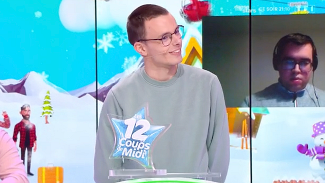image de la news "Je veux bien", Emilien (Les 12 Coups de midi) accepte une étonnante proposition de Jean-Luc Reichmann…